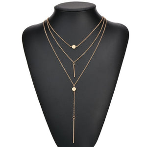 Women Necklaces & Pendants 3 multi layer Necklace