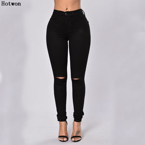 Autumn Style Women Jeans ripped