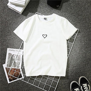 T Shirt Women Letter Printed