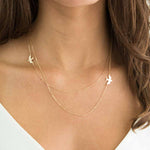 Handmade Jewelry Lady Double Peace