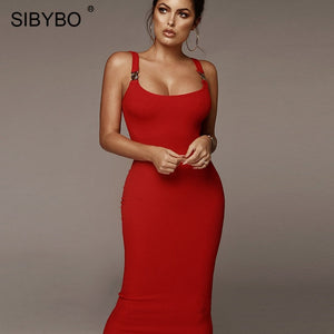 Spaghetti Strap  Bodycon Dress