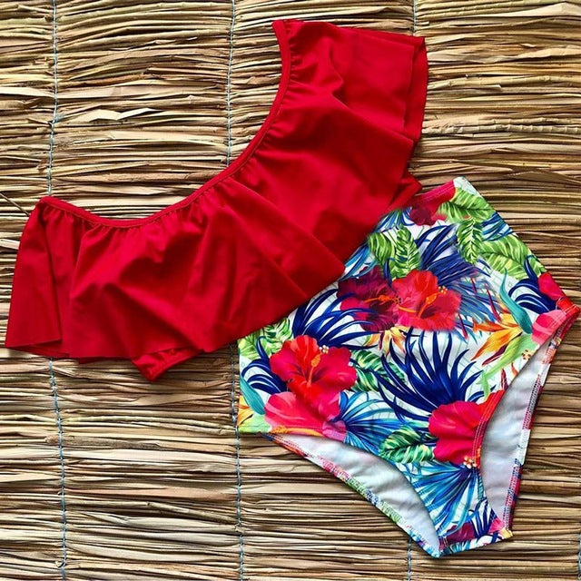 High Waist Bikini Swimwear