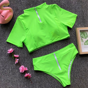 Sports swimwear women bathing suit Brazilian thong bikini 2019