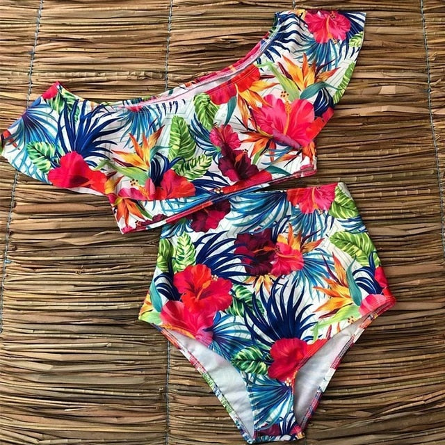 High Waist Bikini Swimwear