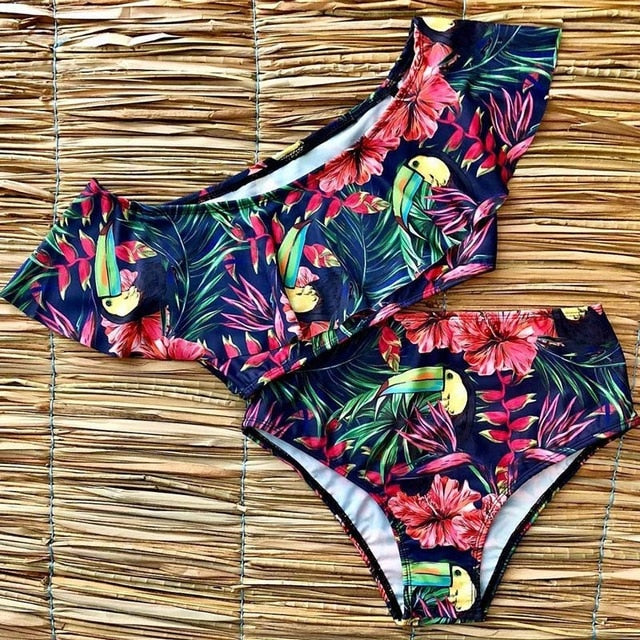 High Waist Bikini Swimwear