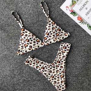 Snake Print Bikini 2019