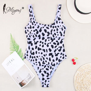 Leopard Bikini High Waist Push Up Swimsuit