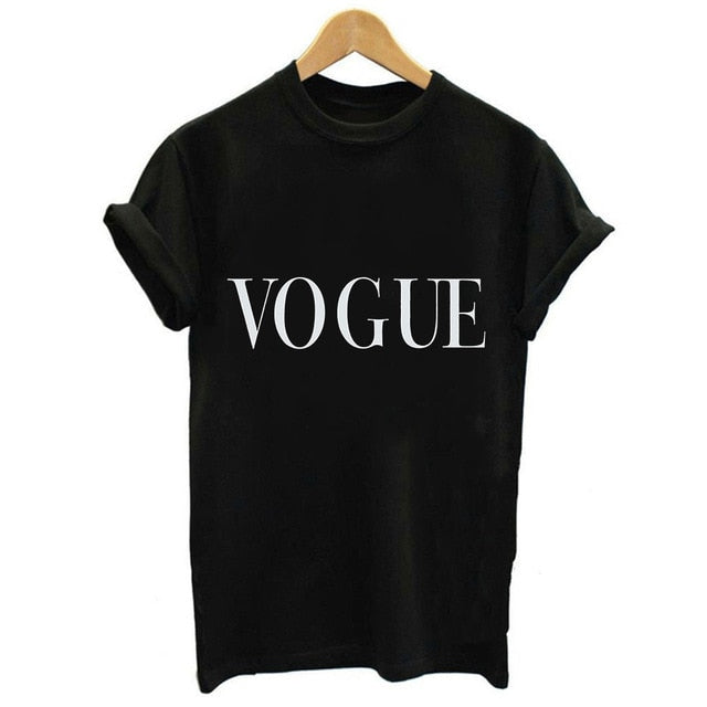 VOGUE Fashion Women Casual Women T Shirts