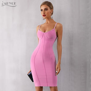 Summer Bodycon Bandage Dress Women