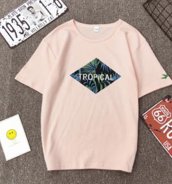 TROPICAL Print Women T-shirt