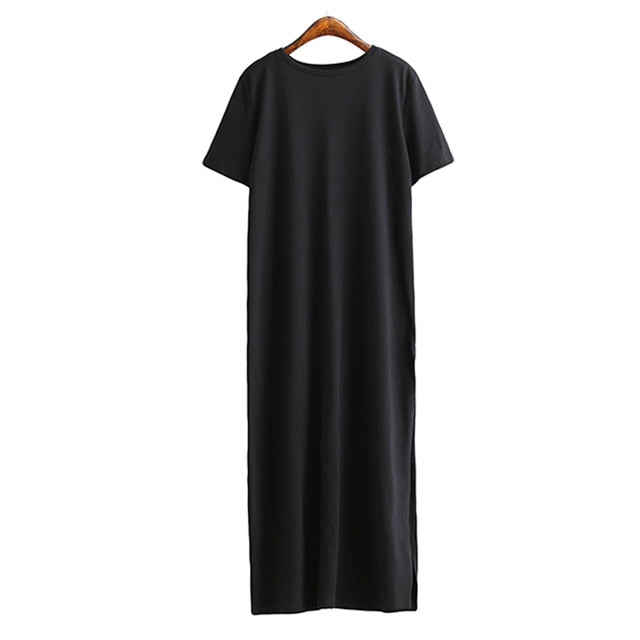 Maxi T Shirt Dress Women Summer