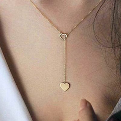 Small Heart Necklace Bijoux For Women