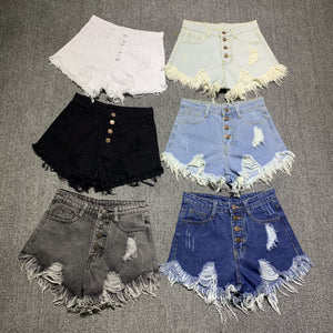 casual summer women denim Shorts