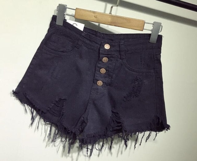 casual summer women denim Shorts