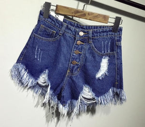 casual summer women denim Shorts