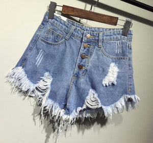 casual summer women denim Shorts