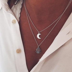 2019 Fashion New Multi-layer Pendant Necklace Women