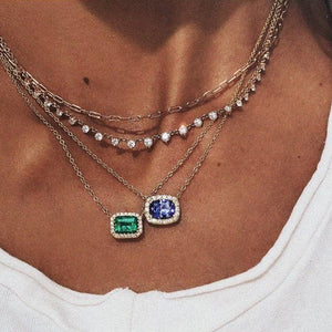 2019 Fashion New Multi-layer Pendant Necklace Women