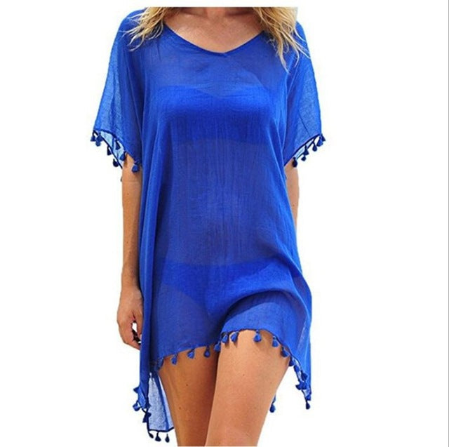 20 Colors 2019 Women Chiffon Bikini Cover Up